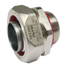 DKC EUROPE - Raccordo metallico maschio fisso M20 per tubo flessibile diametro 21 mm ATEX, filetto 1,5 mm.