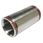 DKC EUROPE - Raccordo innesto rapido tubo-tubo in acciaio inox AISI 316L ATEX, diametro 25 mm, IP67, A4.
