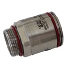 DKC EUROPE - Raccordo a innesto rapido in ottone diam. 40 mm, filetto GAS 1" 1/4, IP67, certificato ATEX, m. G11/4.