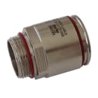 DKC EUROPE - Raccordo innesto rapido tubo-scatola ottone ATEX diam. 63 mm filetto M63x1,5 mm IP67 63.