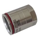 DKC EUROPE - Raccordo innesto rapido in ottone ATEX, diametro 20 mm, filetto GAS 1/2", IP67, per tubo-scatola f. G1/2 20.