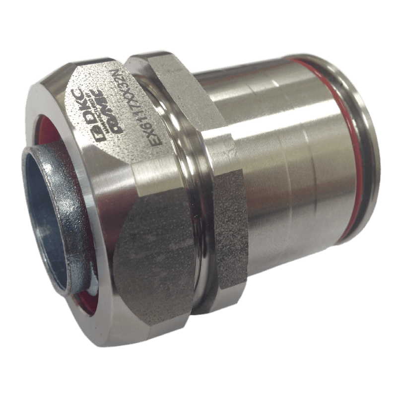 DKC EUROPE - Raccordo innesto rapido per tubo rigido 25mm e flessibile 20,5mm, certificato ATEX AD21.