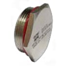 DKC EUROPE - Tappo in ottone nichelato per chiusura di fori filettabili ATEX, filetto M20x1,5 mm, con silicone TN per ambiente EXDB.