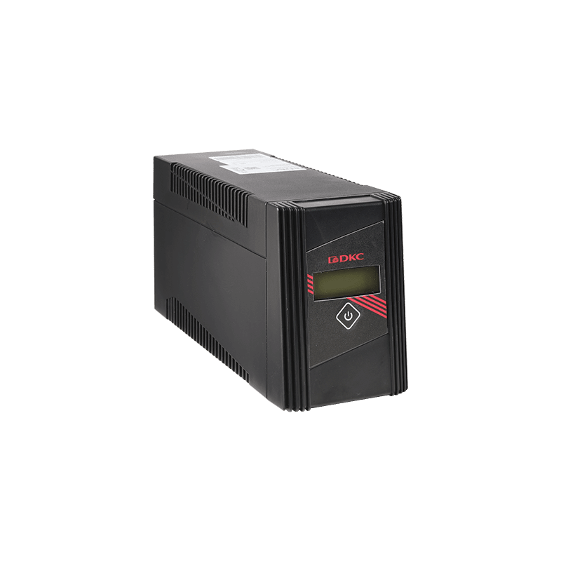 DKC EUROPE - UPS VI 1:1 1000VA PF0,7 2x7Ah SCHUKO+IEC.