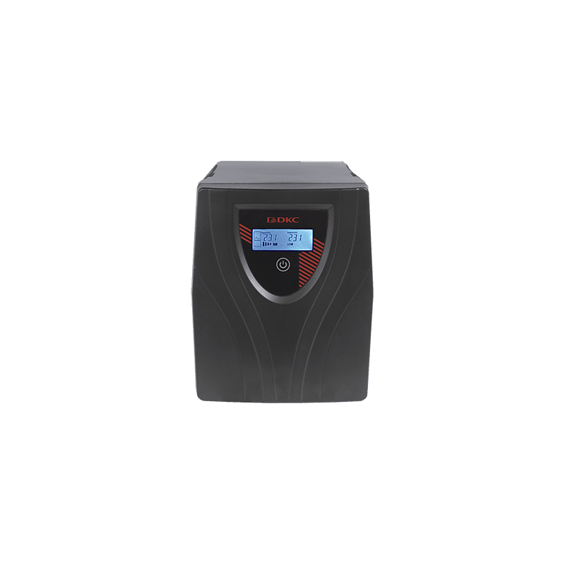 DKC EUROPE - Ups VI 1:1 1000VA PF0,7 2x7Ah Schuko+IEC