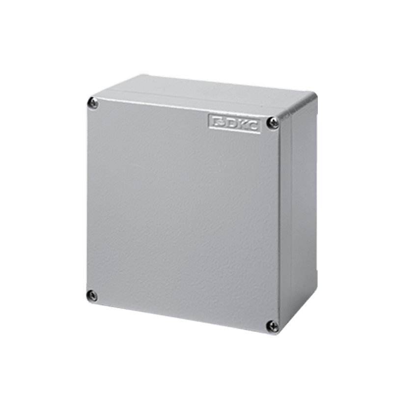 DKC EUROPE - Scatola derivazione in alluminio JB 120x120x90 mm AL-SIL.