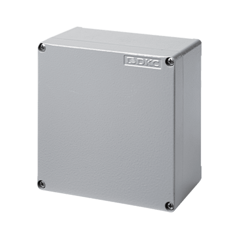 DKC EUROPE - Scatola di derivazione JB in alluminio 160x160x90 mm AL-SIL. JB30SV