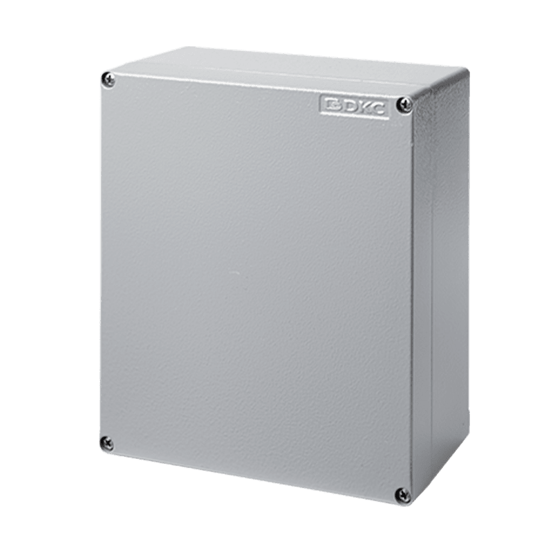 DKC EUROPE - Scatola di derivazione JB in alluminio, dimensioni esterne 230x200x110 mm AL-SI.