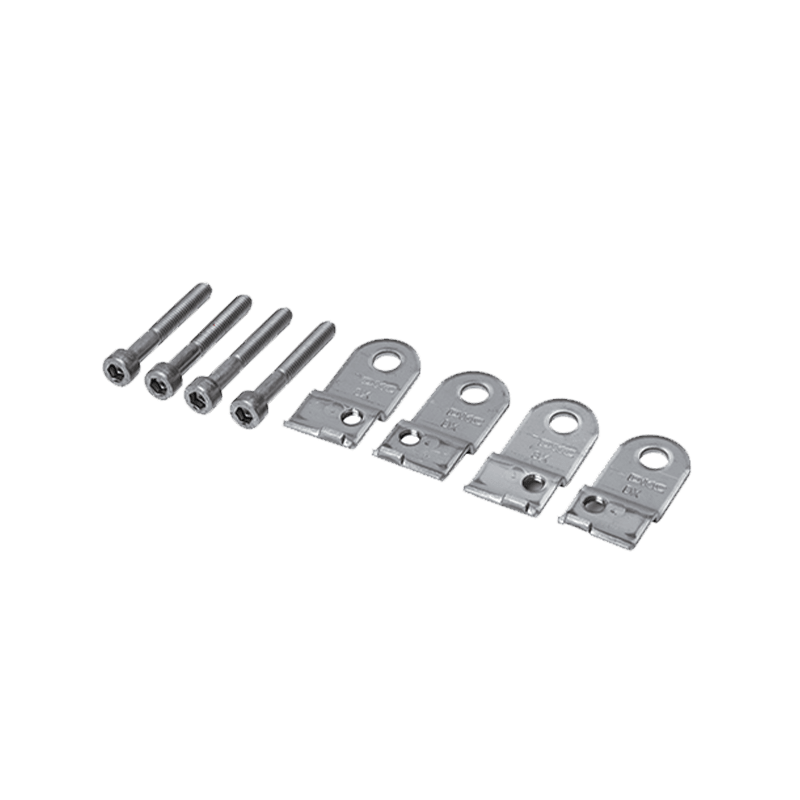 DKC EUROPE - Kit piedi di fissaggio per scatole JB in acciaio inox AISI 316L EXJB-JB.