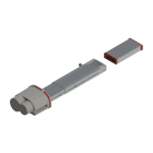 DKC EUROPE - 6P 25A CU - Alimentazione 2 + chiusura tipo 1.