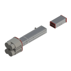 DKC EUROPE - 6P+6P 25A CU - Alimentazione 2 + chiusura tipo 1.