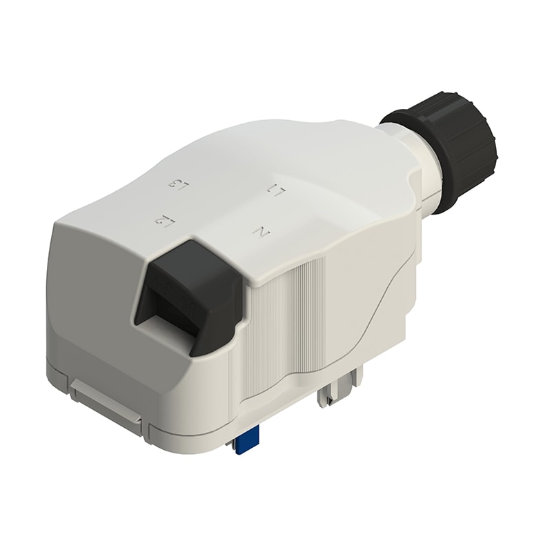 DKC EUROPE - Spina a selezione di fase 16A N/L con fusibile SP. SEL. 16A N/L CON FUS.