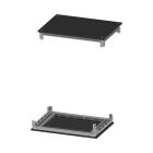 DKC EUROPE - Kit tetto e base per armadio CQE, 1000x600 mm, KIT TETTO-BASE.