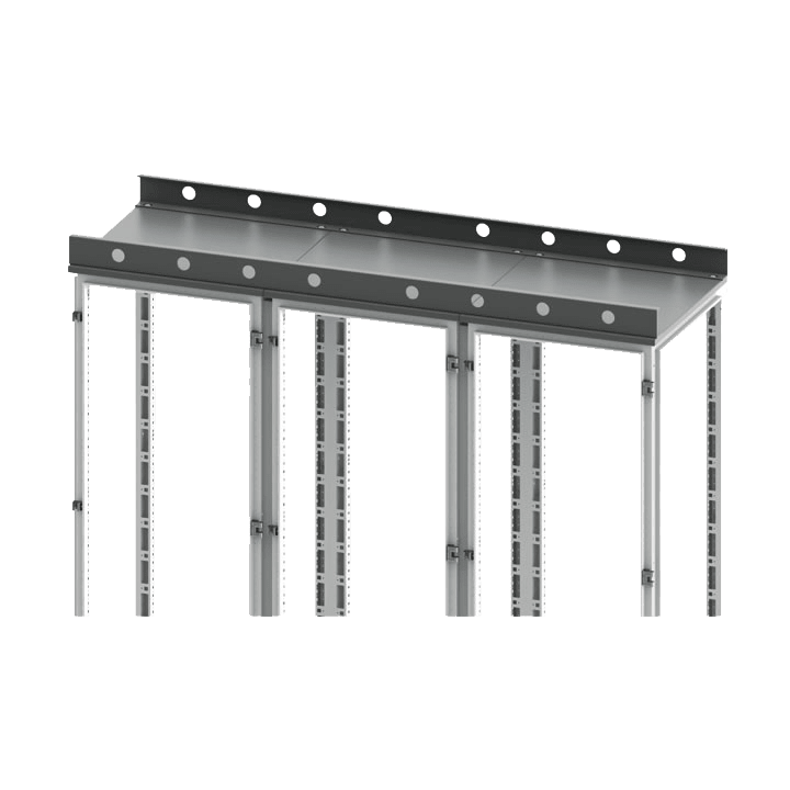 DKC EUROPE - Traversa di sollevamento standard per armadi, lunghezza 2,40 metri. R1TSE01-240