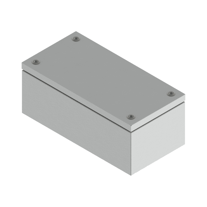 DKC EUROPE - Cassa derivazione CDE 400x300x120 mm con coperchio avvitato. R5CDE43120