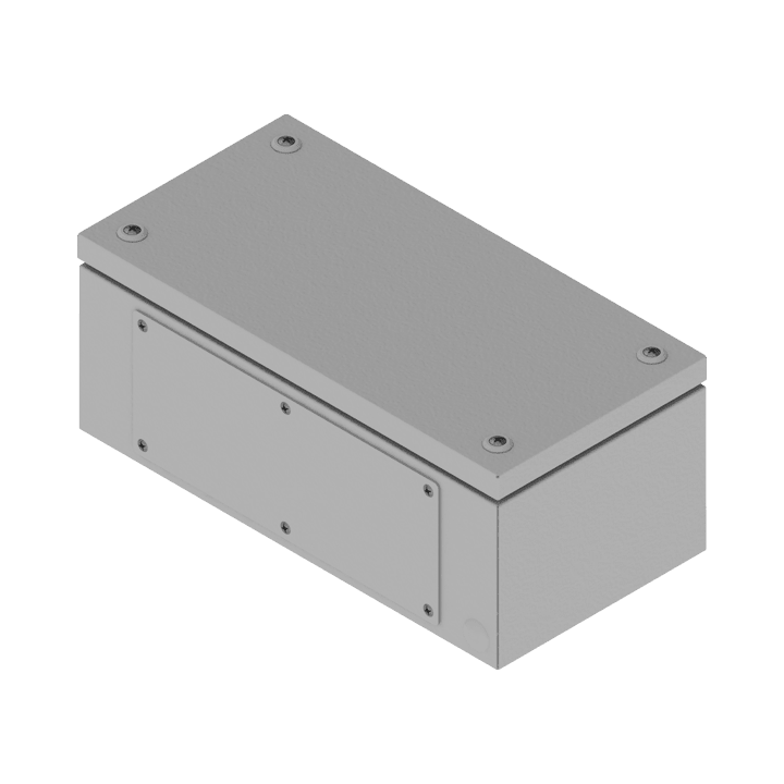DKC EUROPE - Cassa derivazione CDE 400x300x120 mm flange, ideale per installazioni elettriche.