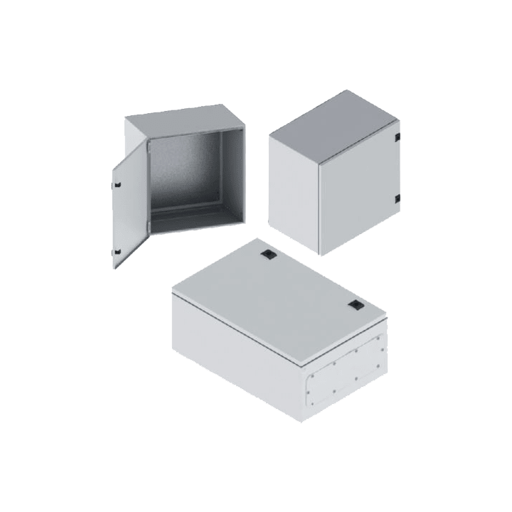 DKC EUROPE - Cassa serie CE 1000x800x400 mm con pannello di cablaggio e PC integrato. R5CE1084