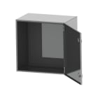 DKC EUROPE - Cassa serie CE EMC 400x400x200 mm con pannello di cablaggio e protezione EMC.