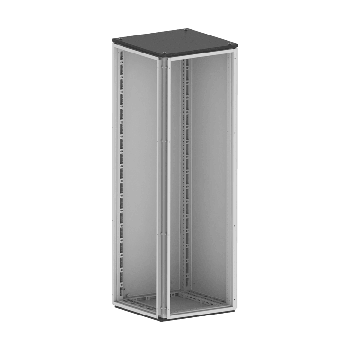 DKC EUROPE - Armadio ad angolo 2000x800x800 mm, ideale per ottimizzare lo spazio in casa.