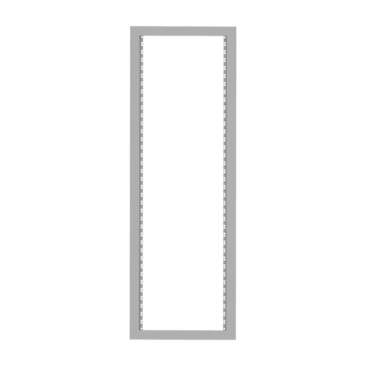 DKC EUROPE - Pannello cornice rack 19 pollici 2200x600 mm, ideale per l'organizzazione e la protezione dei dispositivi.