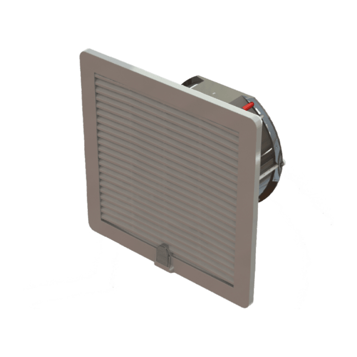 DKC EUROPE - Griglia di ventilazione con filtro 150x150 mm IP55.