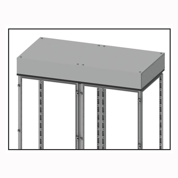 DKC EUROPE - Chiusure laterali per sopralzo smistamento cavi CQE, profondità 800 mm, SCC P800, confezione 2 pezzi.