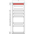 DKC EUROPE - Pannelli di compensazione distribuzione larghezza 600mm confezione 2 pezzi.