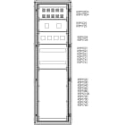 DKC EUROPE - Pannello modulare cieco 600x200 con cava DIN 24 moduli +DIN.