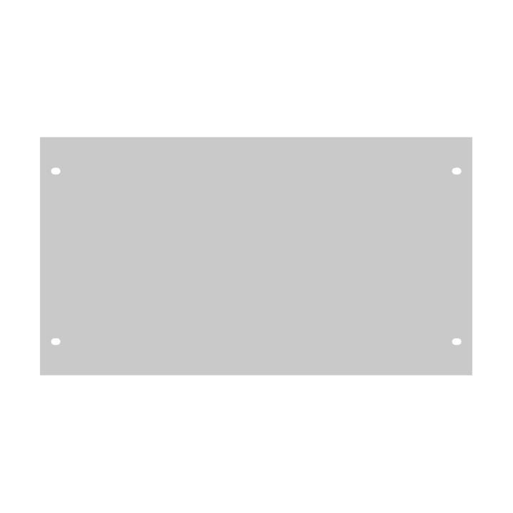 DKC EUROPE - Pannello rack 19 pollici 2 HE confezione 1 pezzo.