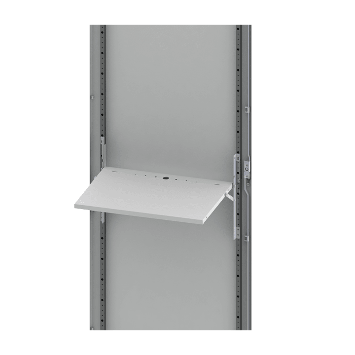 DKC EUROPE - Ripiano di lavoro per porta cieca armadi CQE e CAE, larghezza 800 mm L.800.