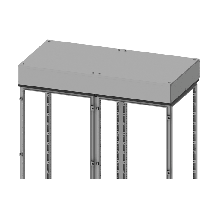 DKC EUROPE - Sopralzo per smistamento e raccolta cavi per armadi CQE, profondità 800 mm - SOPRALZO SMIST./RACC.CAVI P800 R5SCC80