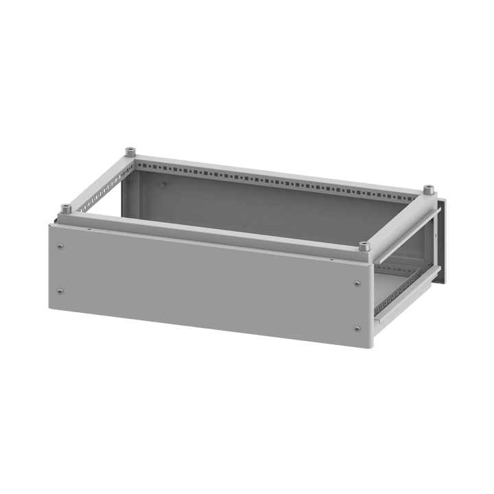 DKC EUROPE - Sopralzo passaggio cavi per armadi CQE, dimensioni 400x600 mm, ideale per organizzare e proteggere i cavi.
