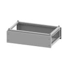 DKC EUROPE - Sopralzo passaggio cavi per armadi CQE 600x800 mm, ideale per organizzare e proteggere i cavi.