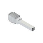 DKC EUROPE - Giunto a parete per fissaggio armadio, tubo quadro 80x80 mm.