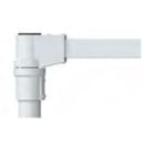 DKC EUROPE - Adattatore angolare 90 gradi diametro 70 mm per tubo rettangolare 60x40 rotante.