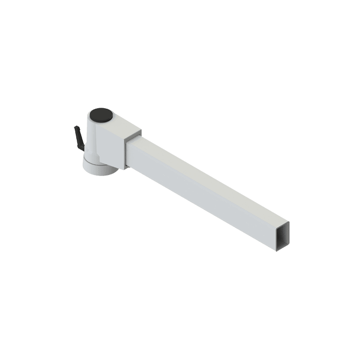 DKC EUROPE - Snodo a 90 gradi per tubo rettangolare 60x40 mm per attacco Aluframe.