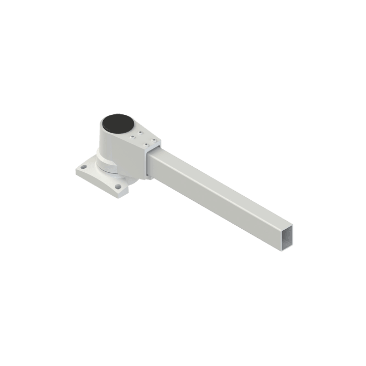 DKC EUROPE - Snodo torretta rotante per tubo rettangolare 60x40 mm Light.