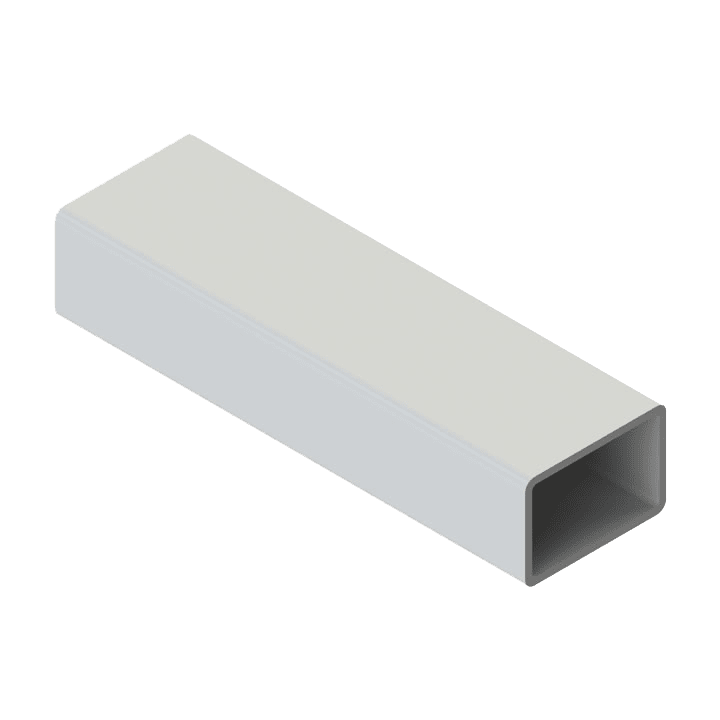 DKC EUROPE - Tubo rettangolare 60x40 mm spessore 4 mm larghezza 1000 mm per Sistema Braccio.