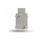 DKC EUROPE - Giunto da terra per tubo quadro 50x50 mm GIUNTO DA TERRA TUBO QUADRO 50.