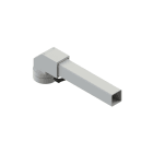 DKC EUROPE - Snodo rotante 90 gradi per tubo quadro 50x50 mm attacco Aluframe.