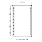 DKC EUROPE - Telaio modulare struttura 1000x800 mm (AxL)