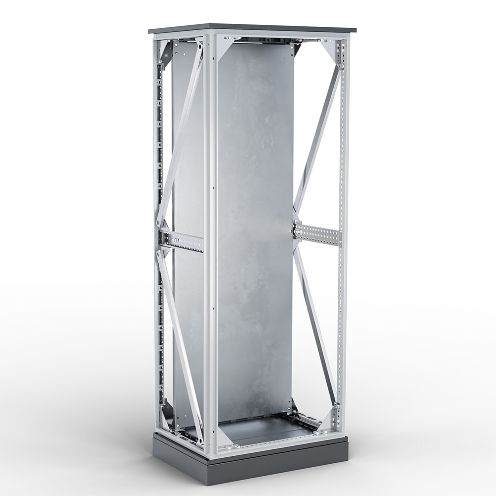 DKC EUROPE - Kit antisismico strong per armadi CQE, larghezza 800 mm, profondità 600 mm, H.2000, L.800, P.60.