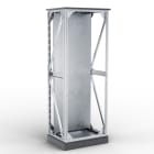 DKC EUROPE - Kit antisismico strong per armadi CQE, h.2000, larghezza 800 mm, profondità 80 mm.