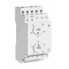 DKC EUROPE - Termostato heating/cooling regolabile da +30 a +50 °C per il freddo e da 0 a +20 °C per il caldo, con corrente massima di 16A.