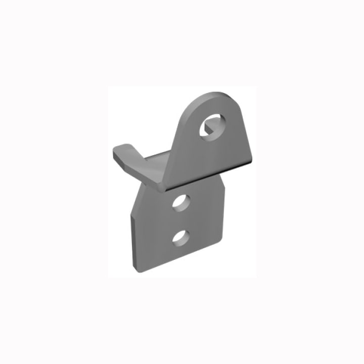 DKC EUROPE - Staffa fissaggio CE-CDE AISI 316 (4 pezzi) per casse, confezione 4 pezzi. RIA502