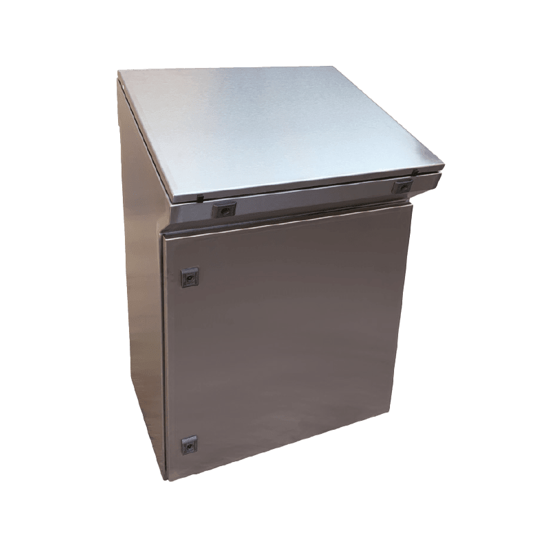 DKC EUROPE - Pulpito compatto in acciaio inossidabile AISI 304 da 1200 mm.