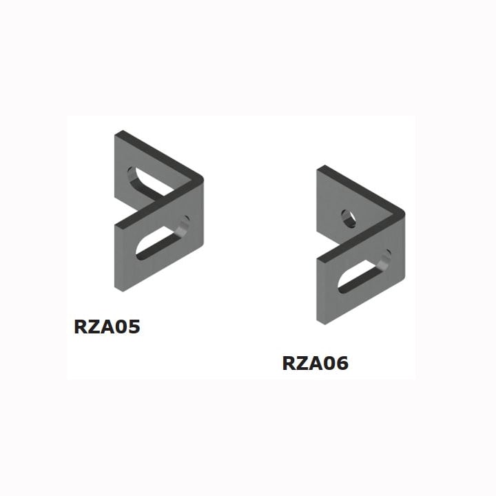 DKC EUROPE - Squadrette di fissaggio universali asola 9x25 mm filetto M8 confezione 10 pezzi SQUADR.FISS.ASOLA+FILET.(10PZ) RZA06