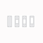 DKC EUROPE - Adattatore per pannello da 24 a 6 moduli, confezione 5 pezzi, PIASTRA DA 24 A 6 POLI (5PZ.)