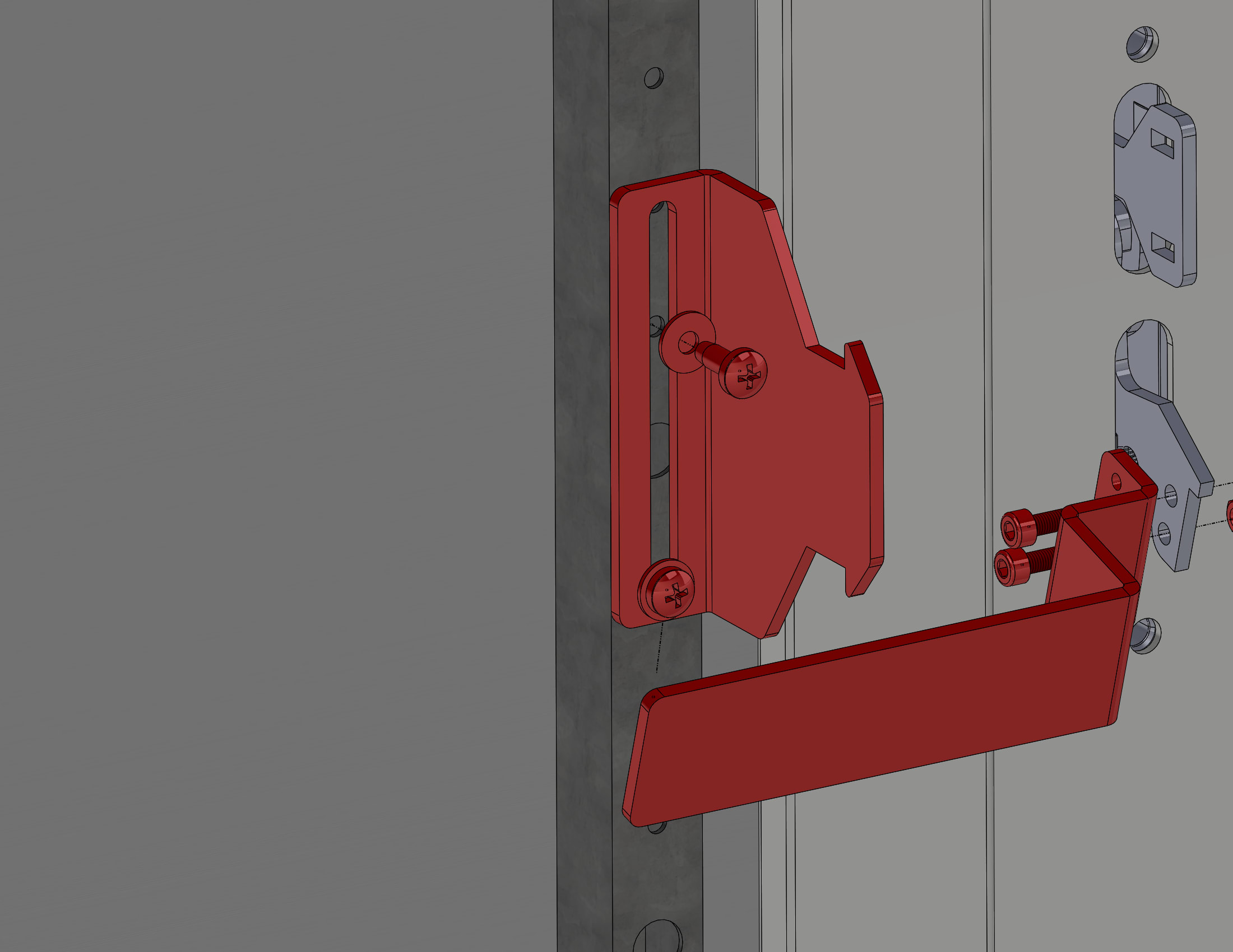 DKC EUROPE - Blocco sicurezza per porta principale con interruttore (variazione USA)