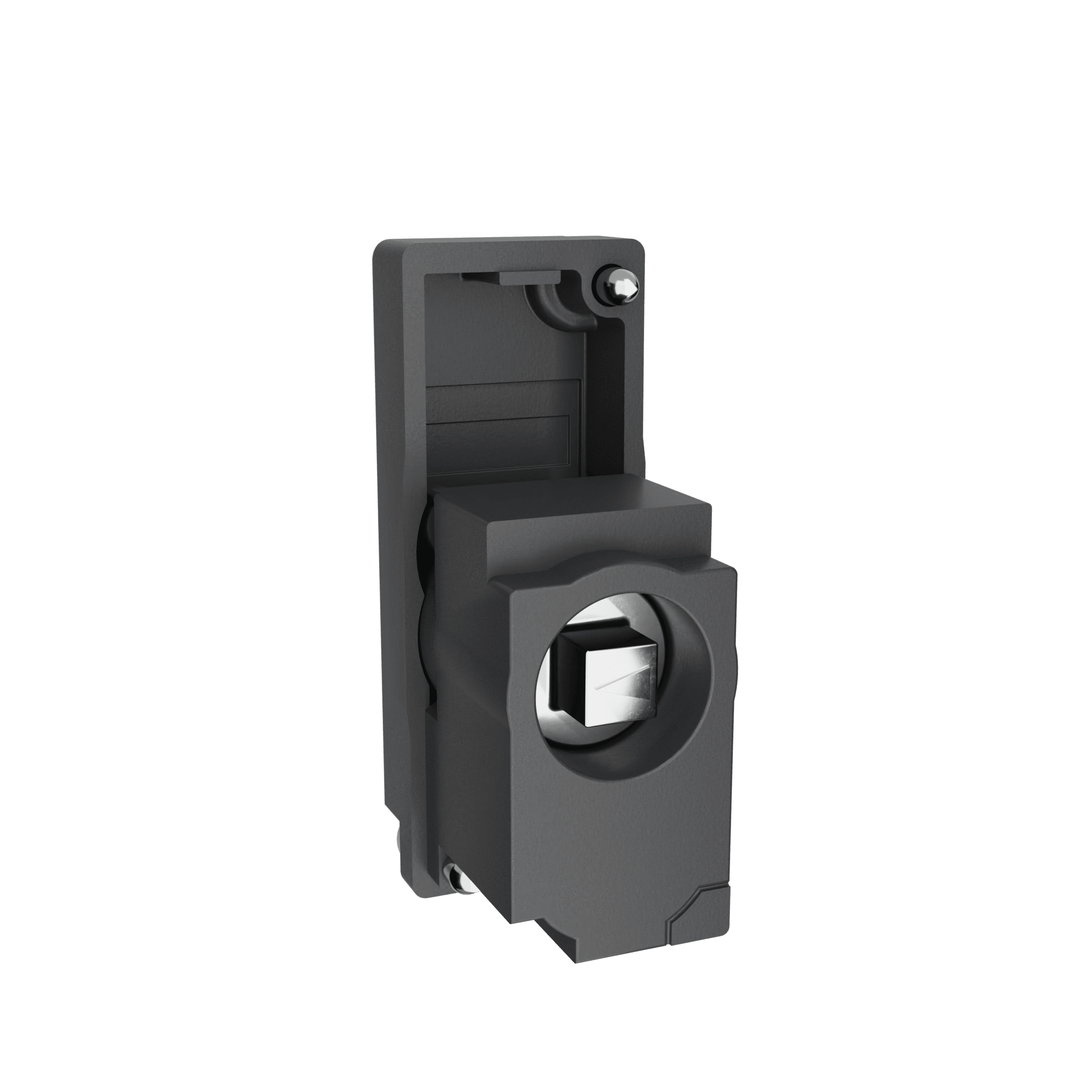 DKC EUROPE - Modulo completamento maniglia a leva con inserto quadro 8 mm.